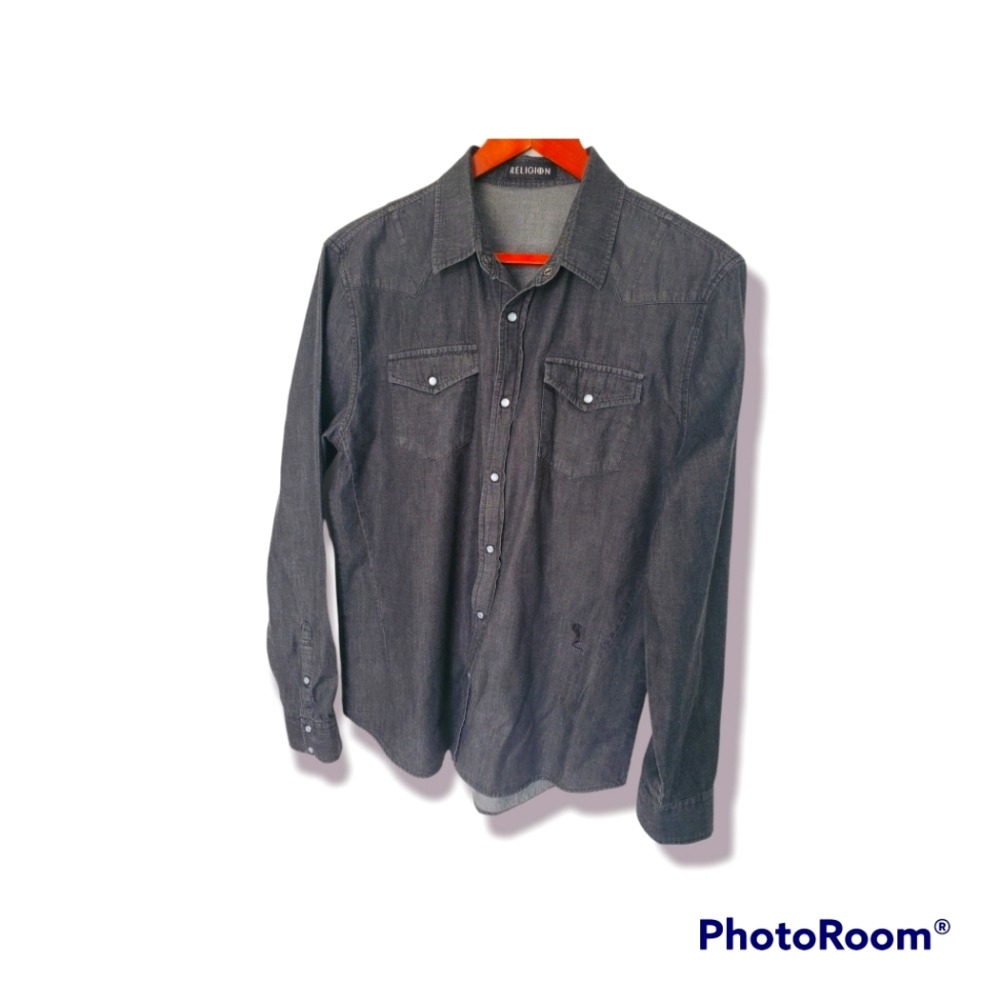 RELIGION, black shirt